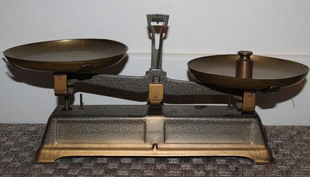 bilancia. Ridurre le disuguaglianze nel mondo è l'obiettivo 10 di Agenda 2030