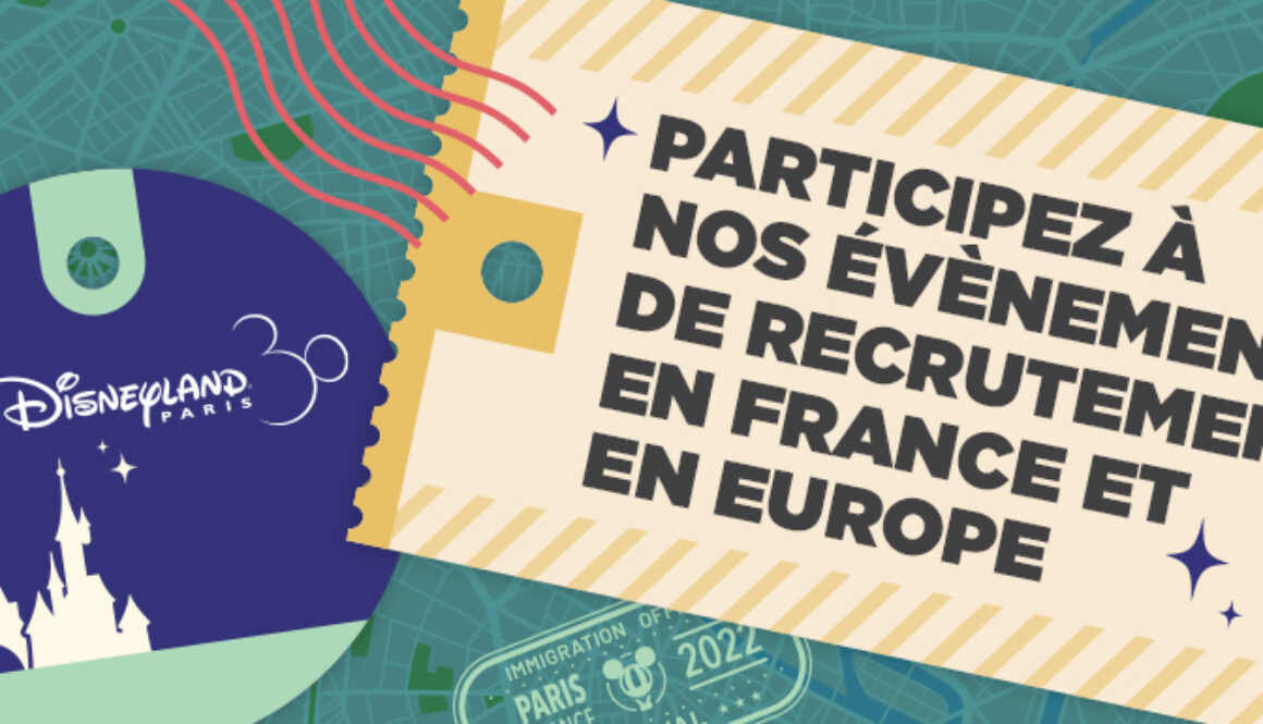 Disneyland Paris recrutment