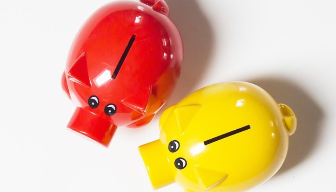 salvadanai rosso e giallo. Selfiemployment, un sostegno per la tua impresa