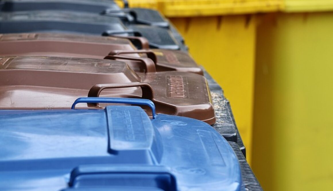 bidoni per raccolta differenziata spazzatura