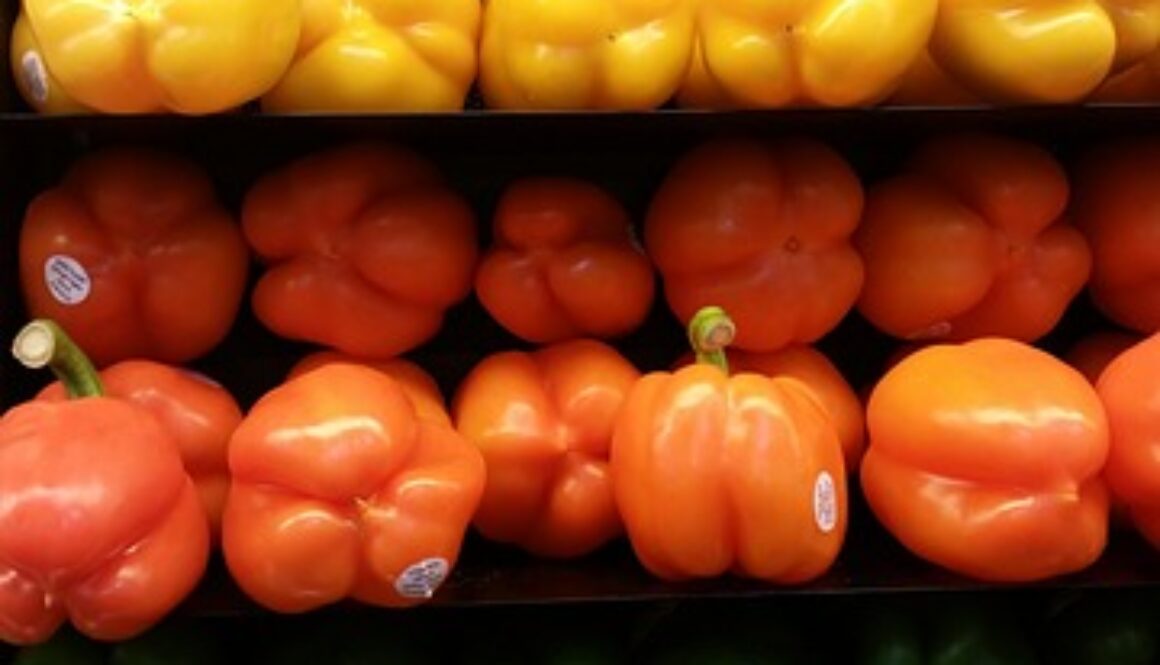 peperoni su scaffali