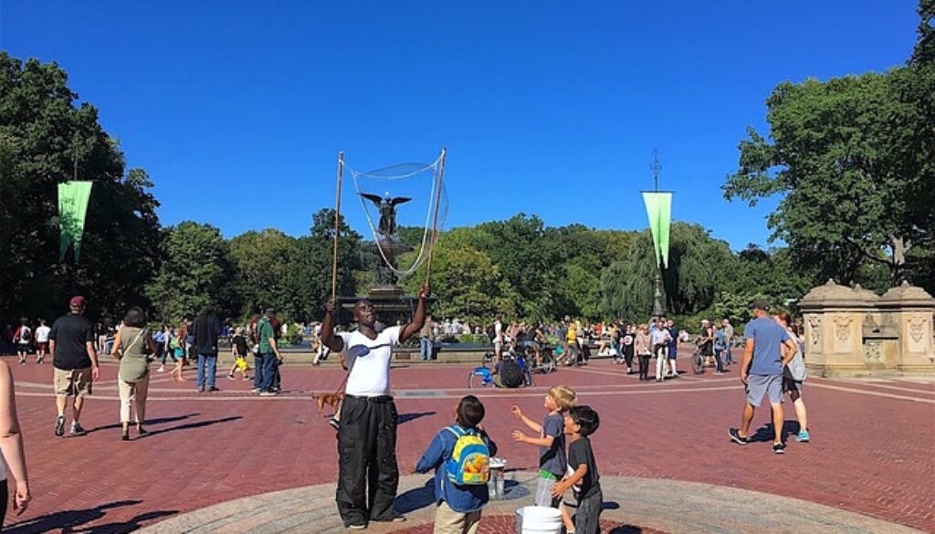 parco cittadino frequentato