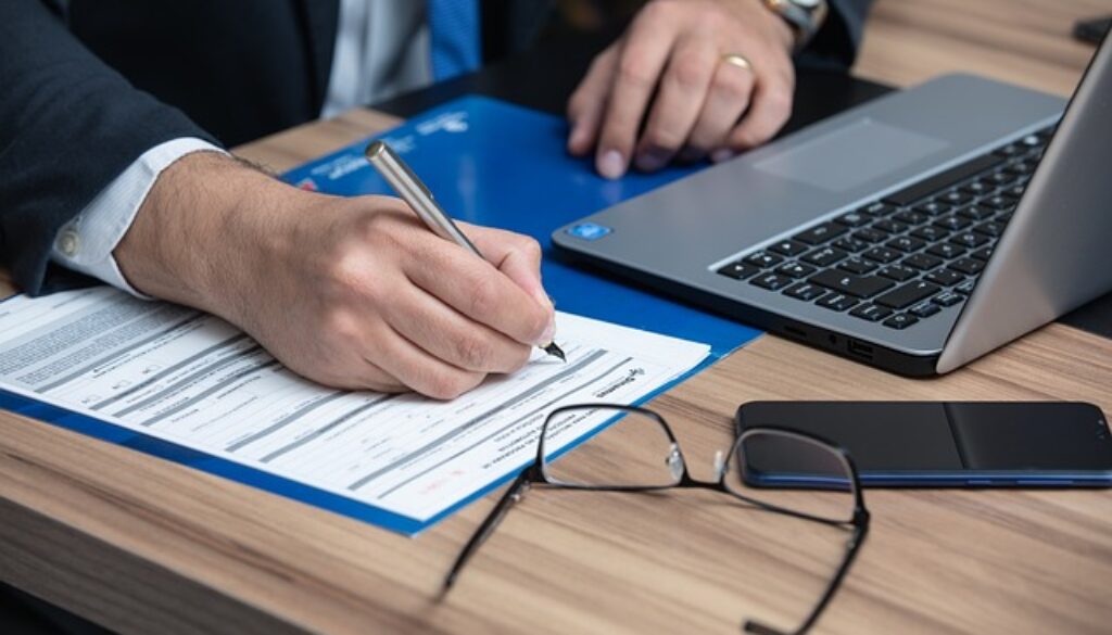 firma di un contratto