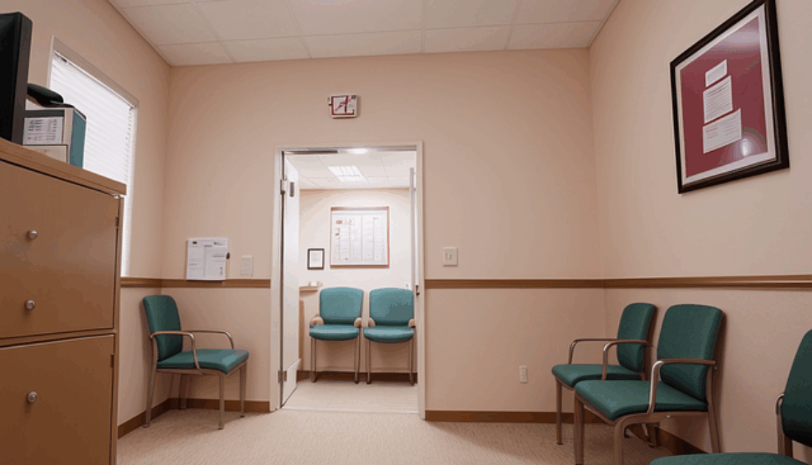 sala d'attesa di ambulatorio