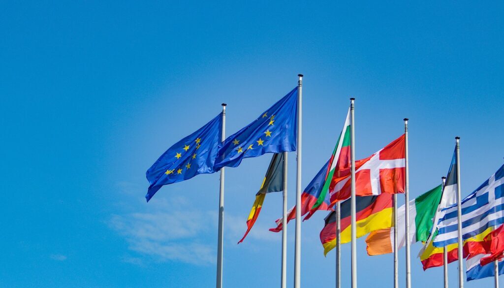 european-union-flags