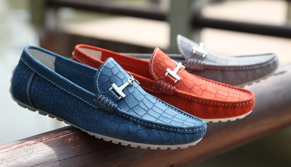 scarpe da uomo colorate