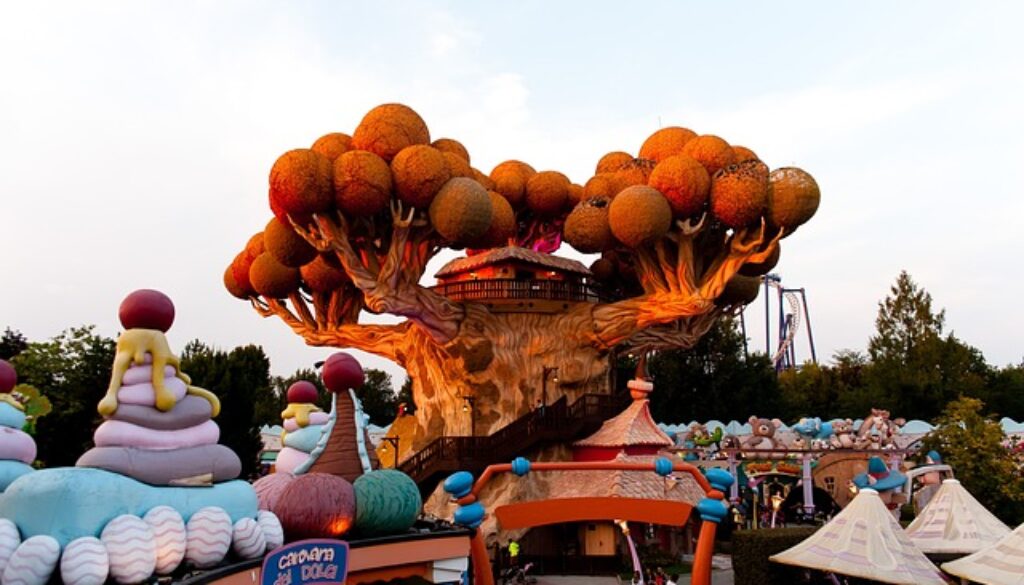 attrazione parco divertimenti