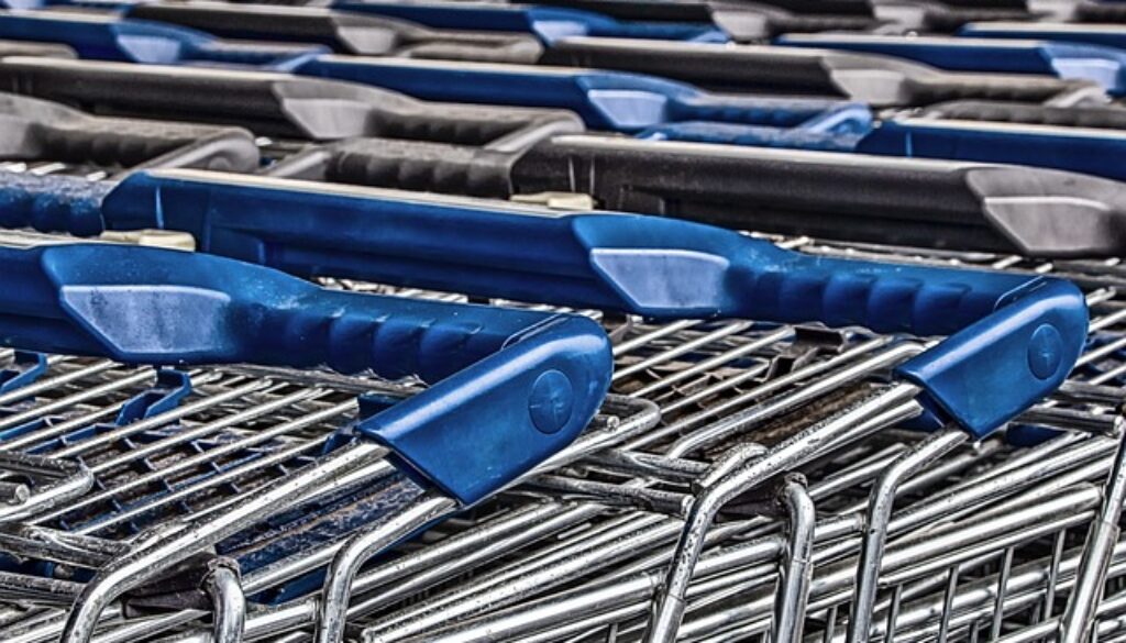 carrelli di supermercato