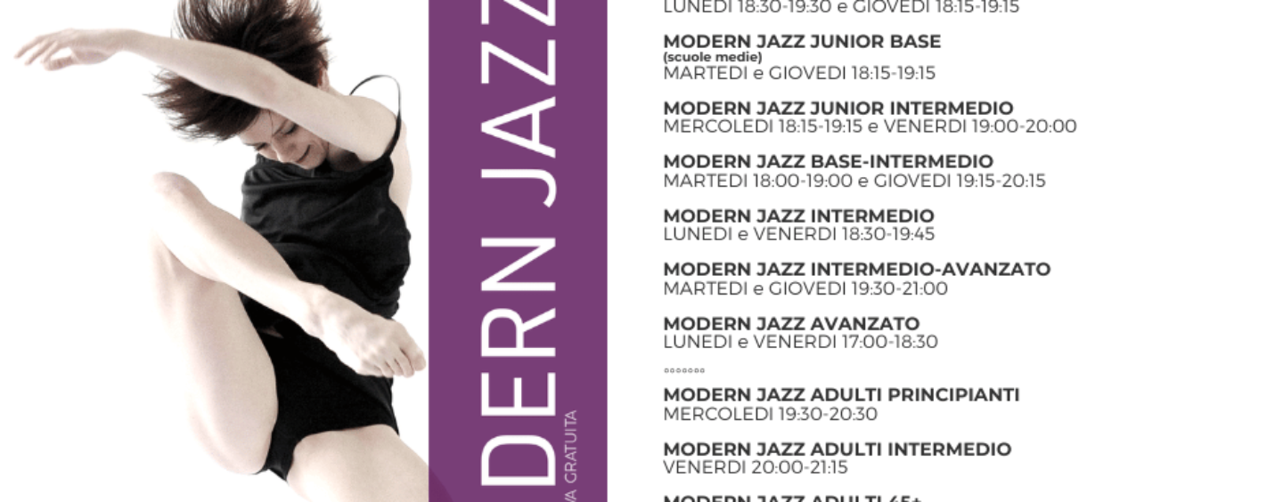 DANZA MODERN JAZZ ADULTI