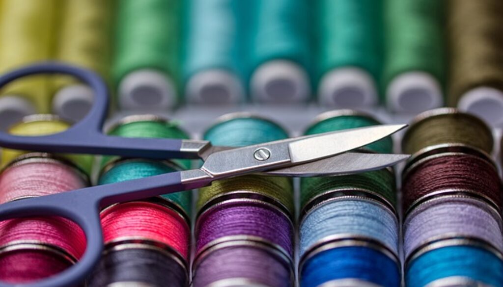 fili colorati per macchina da cucire. A Brescia un corso gratuito di cucito base