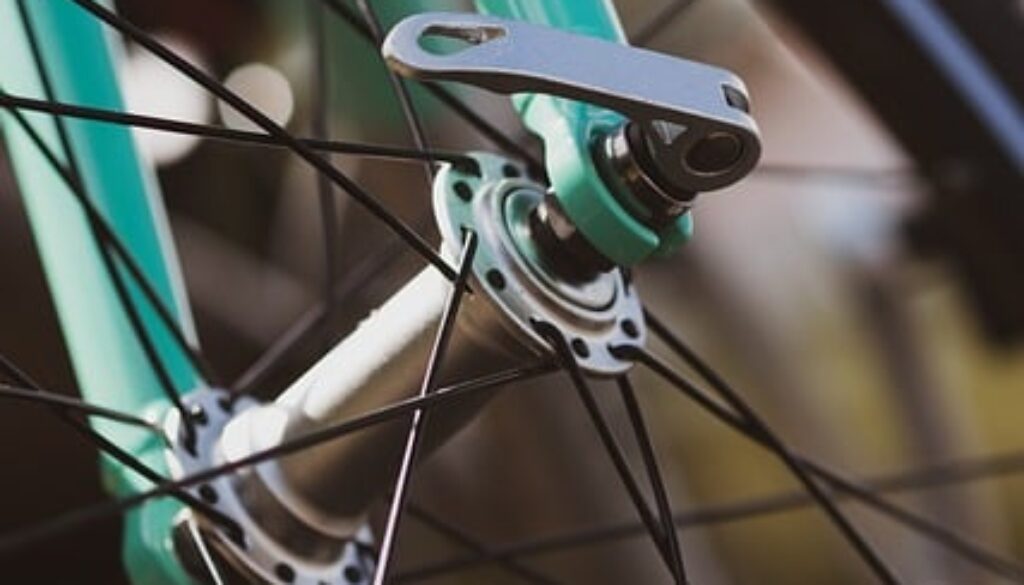 ruota di bicicletta. profili per negozio online