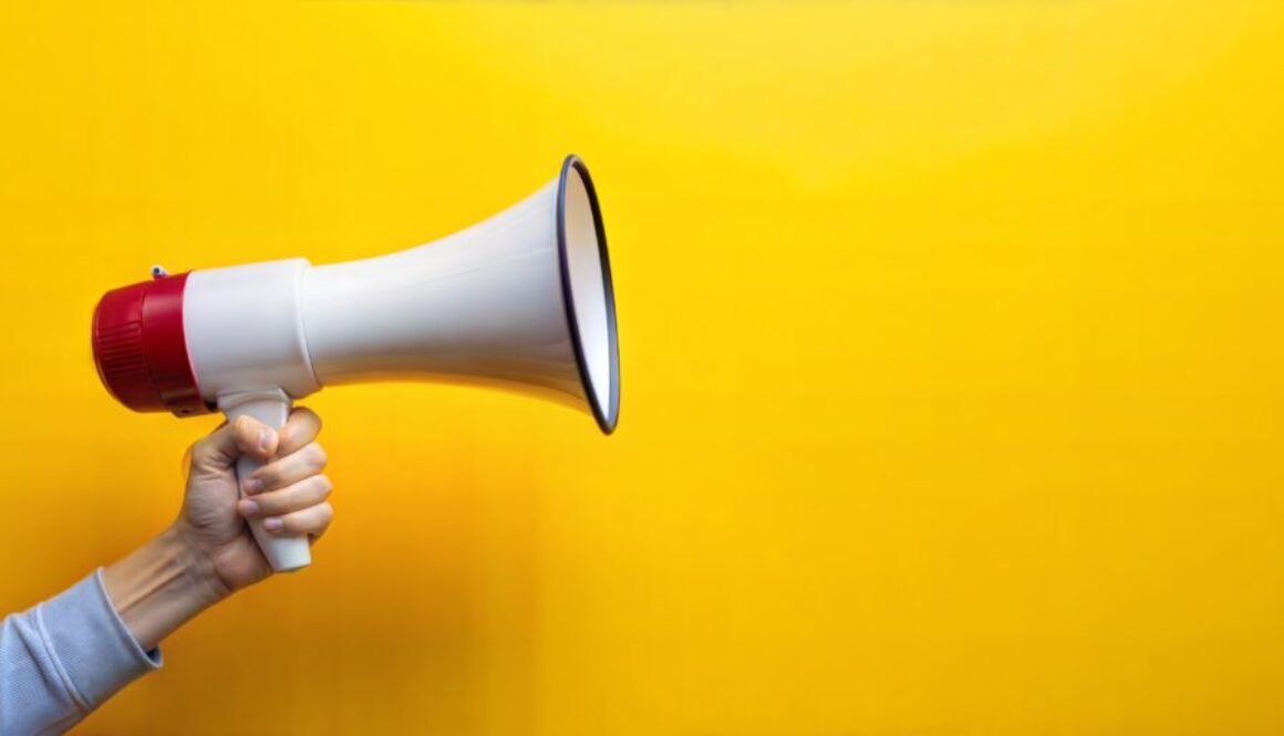 megafono. comunicazione digitale
